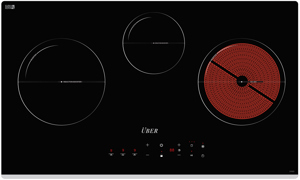 Bếp từ hồng ngoại âm 3 vùng nấu Uber 2V-800
