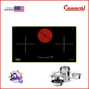 Bếp từ hồng ngoại âm 3 vùng nấu Canaval CA-999