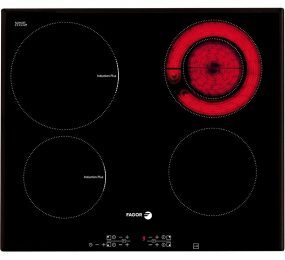 Bếp từ hồng ngoại âm 4 vùng nấu Fagor I-220TS