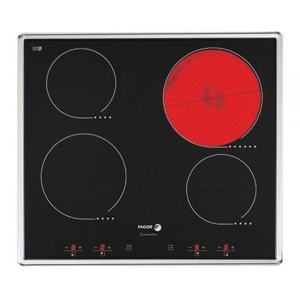 Bếp từ hồng ngoại âm 4 vùng nấu Fagor 2VFT-400AX