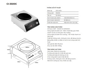 Bếp từ Kocher CI-3500C