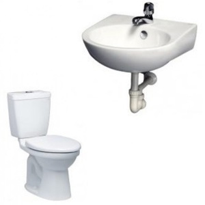 Bồn cầu Caesar CTS1325 + Chậu L2140 - 2 khối