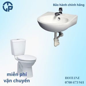 Bồn cầu Caesar CTS1325 + Chậu L2140 - 2 khối