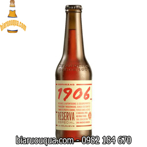 Bia 1906 Reserva Especial 6.5% - Chai 330ml, Thùng 24 Chai