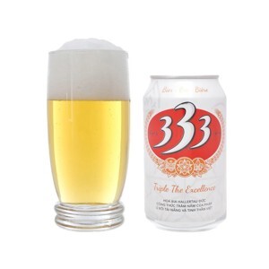 Bia 333 thùng 24 lon x 330ml