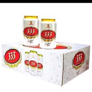 Bia 333 thùng 24 lon x 330ml