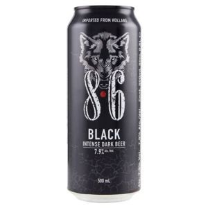 Bia 8.6 Black 7.9%-lon 500ml