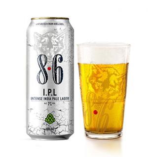 Bia 8.6 I.P.L 7% Lon 500ml