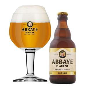 Bia Abbaye d’Aulne Blonde 6% - Chai 330ml