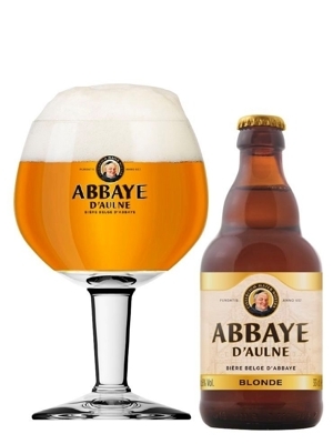 Bia Abbaye d’Aulne Blonde 6% Thùng 24 chai 330ml