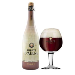 Bia Abbaye d’Aulne Brune 6% Bỉ - chai 330ml