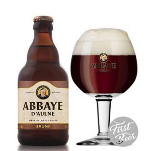 Bia Abbaye d’Aulne Brune 6% Thùng 24 chai 330ml