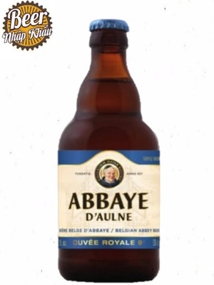 Bia Abbaye d’Aulne Cuvee Royale 9% Thùng 24 chai 330ml