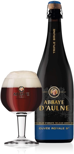 Bia Abbaye d'Aulne Cuvee Royale 9% Thùng 6 chai 750ml