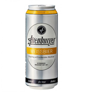 Bia Altenburger Weissbier 5.4% - Lon 500ml