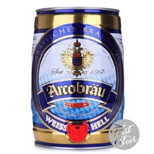 Bia Arcobrau Weissbier Hell 5.3% - Bom 5 lít