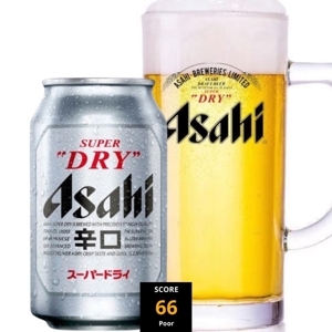 Bia Asahi lon 330ml