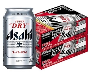 Bia Asahi 5% - Thùng 24 lon 330ml