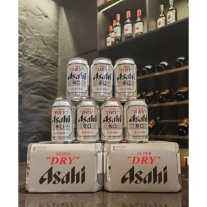 Bia Asahi 5% - Thùng 24 lon 330ml