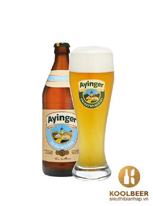 Bia Ayinger Brauweisse 5.1% Thùng 20 Chai 500ml