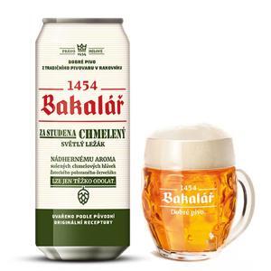 Bia Bakalar Dry Hopped Lager 5.2% lon 500ml