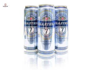 Bia Baltika 7 - 5.4%, 24 lon/500ml/thùng