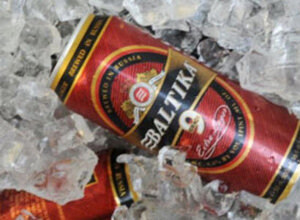 Bia Baltika 9 - 8%, lon 500ml