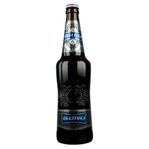 Bia Baltika số 6 - 7% Nga - 20 chai 470ml