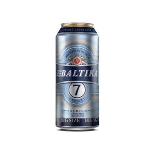 Bia Baltika số 7 5% - 900ml, 12 lon