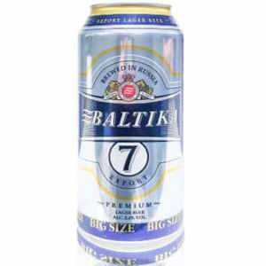 Bia Baltika số 7 5% - 900ml, 12 lon