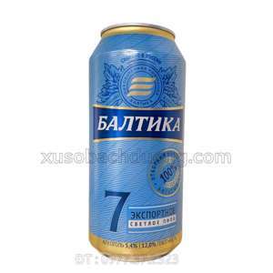 Bia Baltika số 7 5% - 900ml, 12 lon