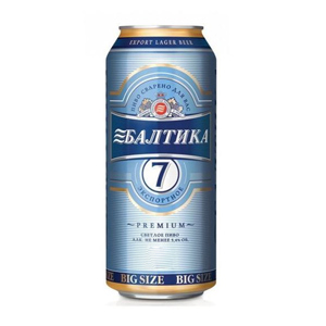 Bia Baltika số 7 5% - 900ml, 12 lon