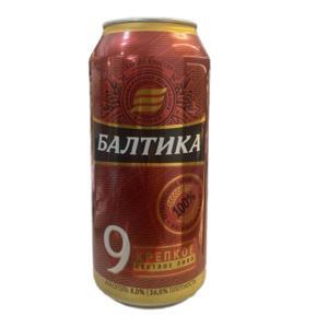 Bia Baltika số 9 8% - Lon 900ml