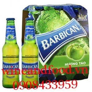 Bia Barbican không cồn hương táo 330ml