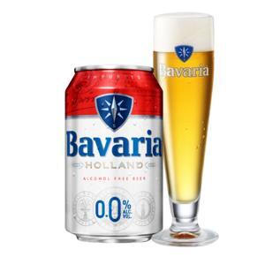 Bia Bavaria 0% - 330ml, hương vị chanh