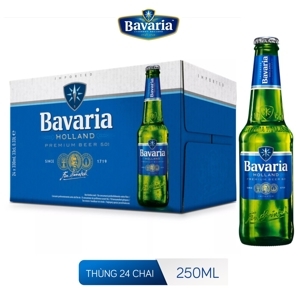 Bia Bavaria Premium Pilsner 5% Thùng 24 chai 250ml