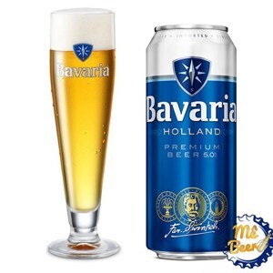 Bia Bavaria Premium Pilsner 5% Lon 500ml