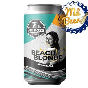 Bia Beach Blonde Ale 5%  Chai 330ml