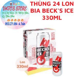 Bia Beck's Ice thùng 24 lon x 330ml