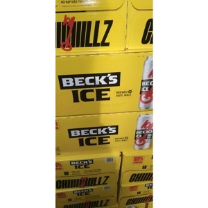 Bia Beck's Ice thùng 24 lon x 330ml