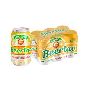 Bia Beerlao Lager 5% Chai 330ml