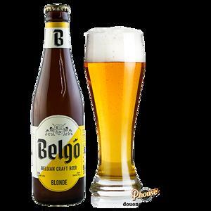 Bia Belgo Blonde 5.9% Thùng 24 Chai x 330ml