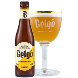 Bia Belgo Blonde 5.9% chai 330ml