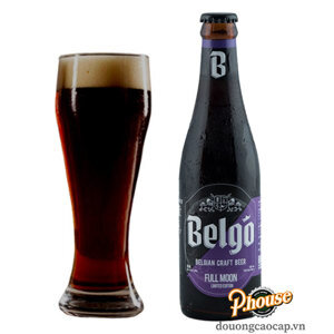 Bia Belgo Full Moon (Limited Edition) 10% Thùng 24 Chai 330ml