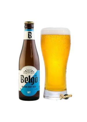 Bia Belgo Wit 4.8% Thùng 24 chai x 330ml