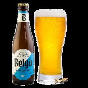 Bia Belgo Wit 4.8% Thùng 24 chai x 330ml