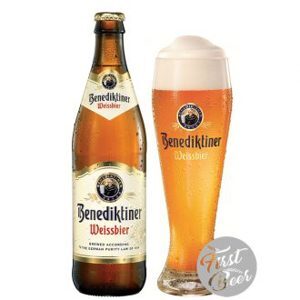 Bia Benediktiner Weissbier 5,4% Đức - thùng 12 chai 500ml