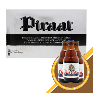 Bia Bỉ Piraat 10.5% - Thùng 24 chai 330ml