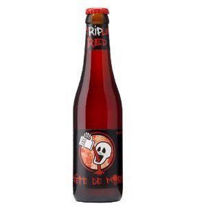 Bia Bỉ Tete De Mort Triple Red 8,2% Chai 330ml