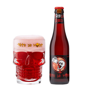 Bia Bỉ Tete De Mort Triple Red 8,2% Chai 330ml